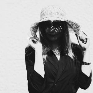 Black and White Summer Portrait (Copy)